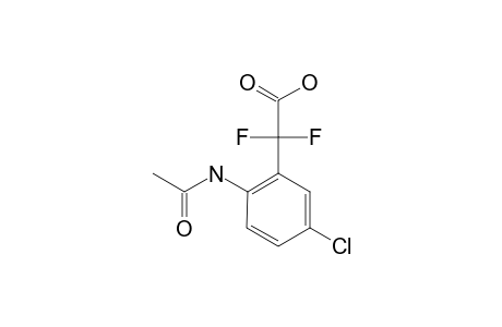 2-(2-ACETAMIDO-5-CHLOROPHENYL)-2,2-DIFLUOROACETIC-ACID