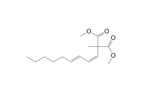 Propanedioic acid, methyl-1,3-nonadienyl-, dimethyl ester, (E,Z)-