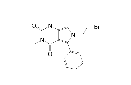 6-(2-bromoethyl)-1,3-dimethyl-5-phenyl-1H-pyrrolo[3,4-d]pyrimidine-2,4(3H,6H)-dione