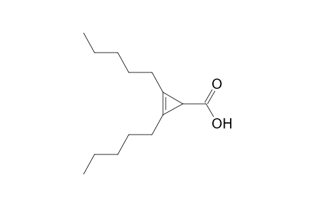 1,2-Dipentylcyclopropene-3-carboxylic acid
