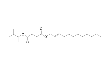 Succinic acid, dodec-2-en-1-yl 3-methylbut-2-yl ester