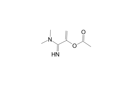 1-[(Dimethylamino)(imino)methyl]vinyl acetate