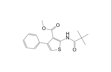 methyl 2-[(2,2-dimethylpropanoyl)amino]-4-phenyl-3-thiophenecarboxylate