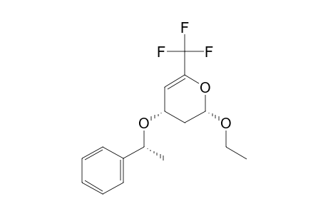 (2S,4S)-2-ETHOXY-4-[(1R)-1-PHENYLETHOXY]-6-TRIFLUOROMETHYL-3,4-DIHYDRO-2H-PYRAN;MINOR-ISOMER