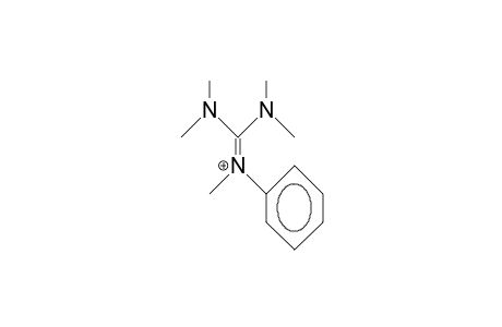 1,1,2,3,3-Pentamethyl-2-phenyl-guanidinium cation