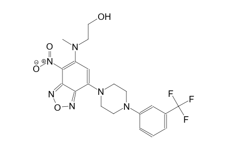 2-[methyl(4-nitro-7-{4-[3-(trifluoromethyl)phenyl]-1-piperazinyl}-2,1,3-benzoxadiazol-5-yl)amino]ethanol