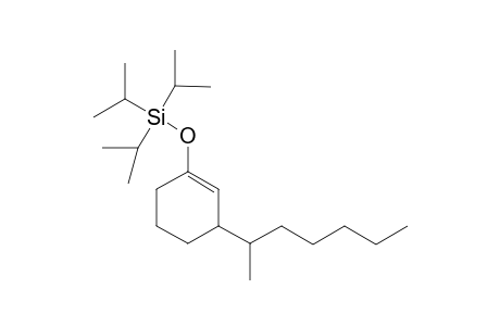 ((3-(Heptan-2-yl)cyclohex-1-en-1-yl)oxy)triisopropylsilane