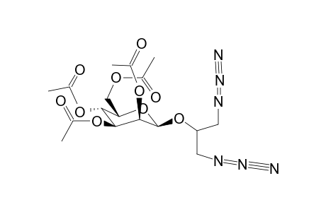 (1,3-Diazido-prop-2-yl)-2,3,4,6-tetra-O-acetyl-b-d-mannopyranoside