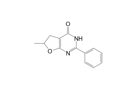 5,6-dihydro-6-methyl-2-phenylfuro[2,3-d]pyrimidin-4(3H)-one
