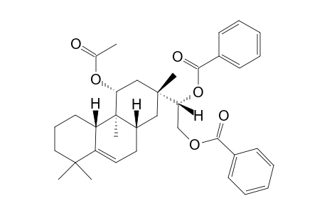S-11.beta.-Acetoxy-15,16-(dibenzoyloxy)-ros-5-ene
