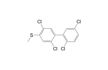 1,4-Dichloro-2-(2,5-dichlorophenyl)-5-(methylthio)benzene