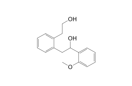 2-[2-(2-Hydroxyethyl)phenyl]-1-(2-methoxyphenyl)-1-ethanol