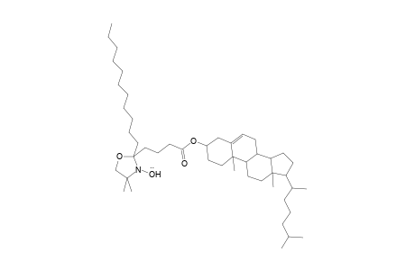 Cholest-5-en-3-yl 4-(3-hydroxy-4,4-dimethyl-2-undecyl-1,3-oxazolidin-2-yl)butanoate