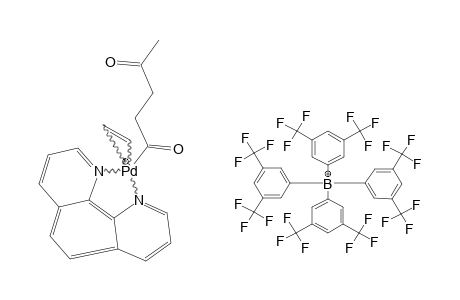 (1,10-PHENANTHROLINE)PD(C(O)CH2CH2C(O)CH3)(C2H4)+((CF3)2C6H3)4B-