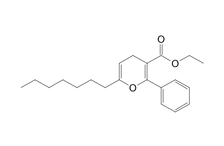 2-Phenyl-3-(ethoxycarbonyl)-6-heptyl-4H-pyran