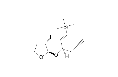 [(E)-(R)-3-((2R,3S)-3-Iodo-tetrahydro-furan-2-yloxy)-hex-1-en-5-ynyl]-trimethyl-silane