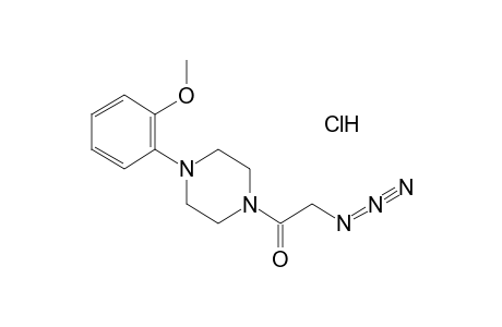 1-(AZIDOACETYL)-4-(o-METHOXYPHENYL)PIPERAZINE, HYDROCHLORIDE