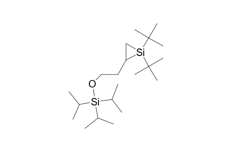 2-(1,1-ditert-butylsiliran-2-yl)ethoxy-tri(propan-2-yl)silane