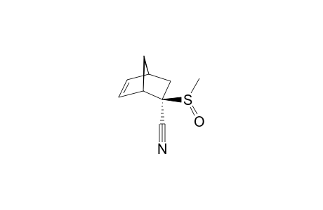 2-endo-Cyano-2-exo-methylsulfinyl-bicyclo-[2.2.1]-5-heptene