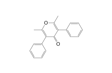2,6-Dimethyl-3,5-diphenyl-4-pyrone