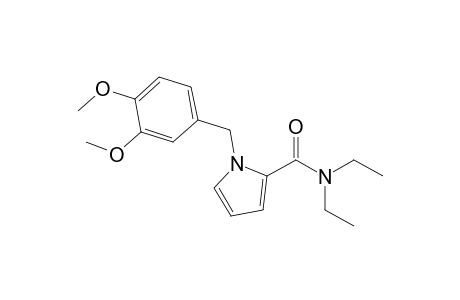 1-(3,4-Dimethoxybenzyl)pyrrole-2-carboxylic acid diethyl amide
