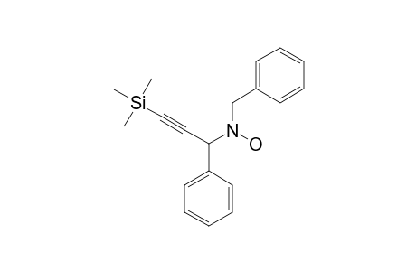 N-BENZYL-N-(1-PHENYL-3-TRIMETHYLSILANYL-PROP-2-YNYL)-HYDROXYLAMINE
