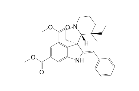 2,16-Didehydro-3-phenyl-14,16-bis(methoxycarbonyl)-3,14-secoaspidospermidine(20.beta.,21.alpha.)