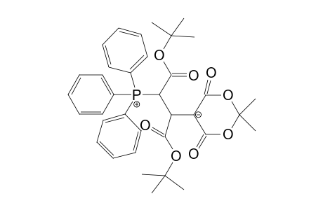 Di-t-butyl 2-(2,2-dimethyl-4,6-dioxo-1,3-dioxane-5-yl-5-ylid)-3-triphenylphosphoniobutane-1,4-dioate