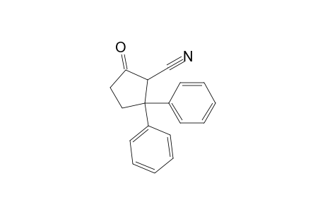 2-Cyano-3,3-diphenylcyclopentanone