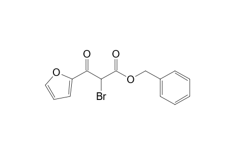 Benzyl 3-(2-furyl)-3-oxo-2-bromopropanoate