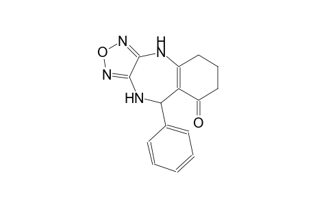 4H-[1,2,5]oxadiazolo[3,4-b][1,4]benzodiazepin-8(5H)-one, 6,7,9,10-tetrahydro-9-phenyl-