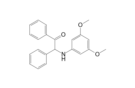 Ethanone, 2-[(3,5-dimethoxyphenyl)amino]-1,2-diphenyl-