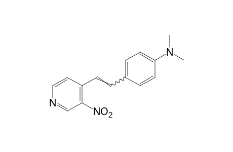 4-[p-(DIMETHYLAMINO)STYRYL]-3-NITROPYRIDINE