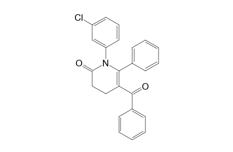 5-Benzoyl-1-(3-chlorophenyl)-6-phenyl-3,4-dihydropyridin-2(1H)-one