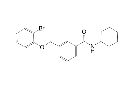 3-[(2-bromophenoxy)methyl]-N-cyclohexylbenzamide
