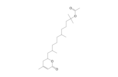3-METHYL-5-(10'-ACETOXY-2',6',10'-TRIMETHYLUNDECYL)-2-PENTEN-5-OLIDE