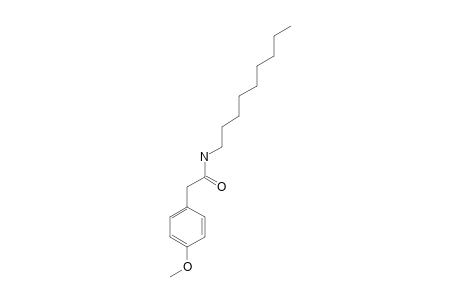 N-NORMAL-NONYL-(4-METHOXYPHENYL)-ACETAMIDE