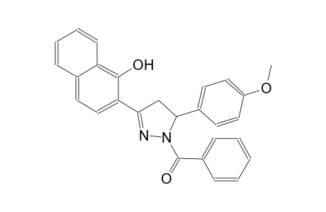 2-[1-benzoyl-5-(4-methoxyphenyl)-4,5-dihydro-1H-pyrazol-3-yl]-1-naphthol