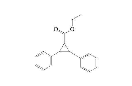 Cyclopropanecarboxylic acid, 2,3-diphenyl-, ethyl ester