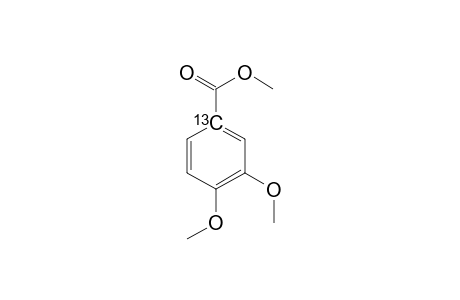 Methyl 3,4-dimethoxy[1-13C]benzonate