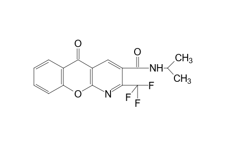 N-ISOPROPYL-5-OXO-2-(TRIFLUOROMETHYL)-5H-[1]BENZOPYRANO[2,3-b]PYRIDINE-3-CARBOXAMIDE