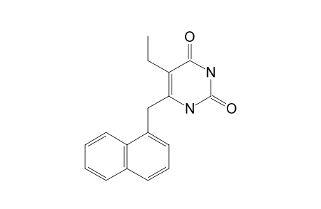 5-Ethyl-6-(1-naphthylmethyl)uracil