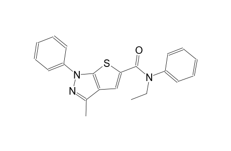 1H-thieno[2,3-c]pyrazole-5-carboxamide, N-ethyl-3-methyl-N,1-diphenyl-