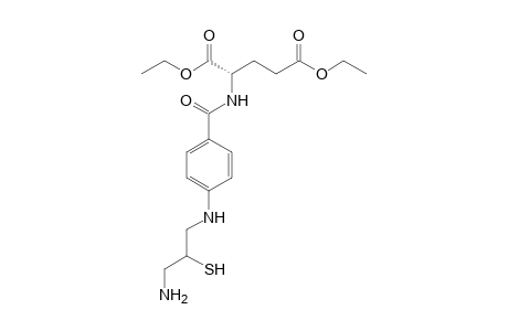 Diethyl N-{p-[(3-Amino-2-mercaptopropyl)amino]benzoyl}glutamate