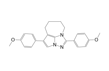 1,4-bis(4-methoxyphenyl)-5,6,7,8-tetrahydro-2,2a,8a-triazacyclopenta[cd]azulene