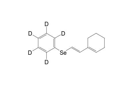 (E)-1-(Phenylseleno)-2-(1-cyclohexen-1-yl)ethene-D5