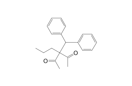 3-(Diphenylmethyl)-3-propyl-2,4-pentanedione