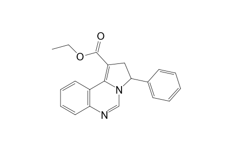 pyrrolo[1,2-c]quinazoline-1-carboxylic acid, 2,3-dihydro-3-phenyl-, ethyl ester