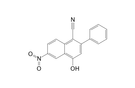 4-Cyano-7-nitro-3-phenylnaphth-1-ol