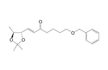 (1'E,4R,5S)-4-(7'-Benzyloxy-3'-oxohep-1-en-1'-yl)-2,2,5-trimethyl-1,3-dioxolane